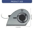 thumbnail image 3 of Replacement CPU Cooling Fan Notebook Metal Heat Dissipation Fan for A315-24P A315-510P A515-48M Laptop Notebook Accessories, 3 of 8