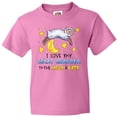 thumbnail image 3 of Inktastic I Love my Great Grandpa to the Moon and Back Cute Sheep Youth T-Shirt, 3 of 5
