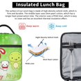 thumbnail image 5 of Kawaii jj Mikey Maizen Lunch Bags Tote Shoulder Bag Insulated Lunch Box Picnic Beach Work, 5 of 9