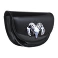 thumbnail image 2 of Estuche de transporte para telémetro de golf, riñonera con estampado de cabeza de animal, bolsa de transporte compacta para telémetro, riñonera para negro, 2 of 8