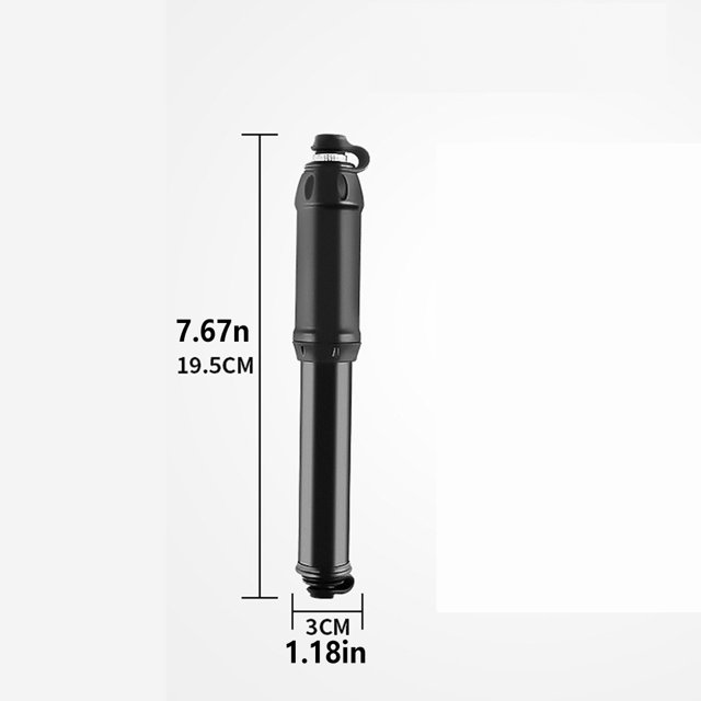 Scienceny Inflador de mano, Clip estabilizador, de inflado, bombas de alta presión, dispositivo de inflado de aleación de aluminio, Bombillas para automóviles Tipo 2