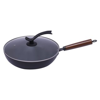 Wok Lid 13 Inch Universal Lid Stainless Steel Pot Lid Pan Lid Frying Pot  Cover Cookware Lids Replacement Lid Handle Pots Pans - AliExpress