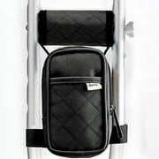 Juvo Products Crutch Caddy With 2 Pockets For Hands-Free Storage, 82 X 19 X 5 Inches, Black (Cc201)