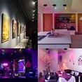 thumbnail image 2 of Projecteur Sans Fil à Piles, Lumières d'Accent Dimmables avec Télécommande, Projecteur Mural Rotatif (4 Pack), 2 of 7