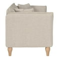 thumbnail image 4 of CorLiving Theodore Cream Boucle Fabric Loveseat with Removeable Cushions, 4 of 11