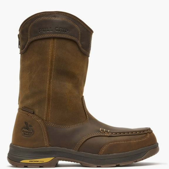 Georgia Boot Athens SuperLyte Alloy Toe Waterproof Wellington Pull-On