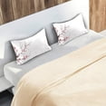 thumbnail image 7 of GZHJMY Blooming Cherry Tree Twig Pillowcase with Envelope Closure for Hair and Skin, Soft Breathable Smooth Both Sided Silk Pillow Cover(Queen 20''×30'',1pcs), 7 of 7