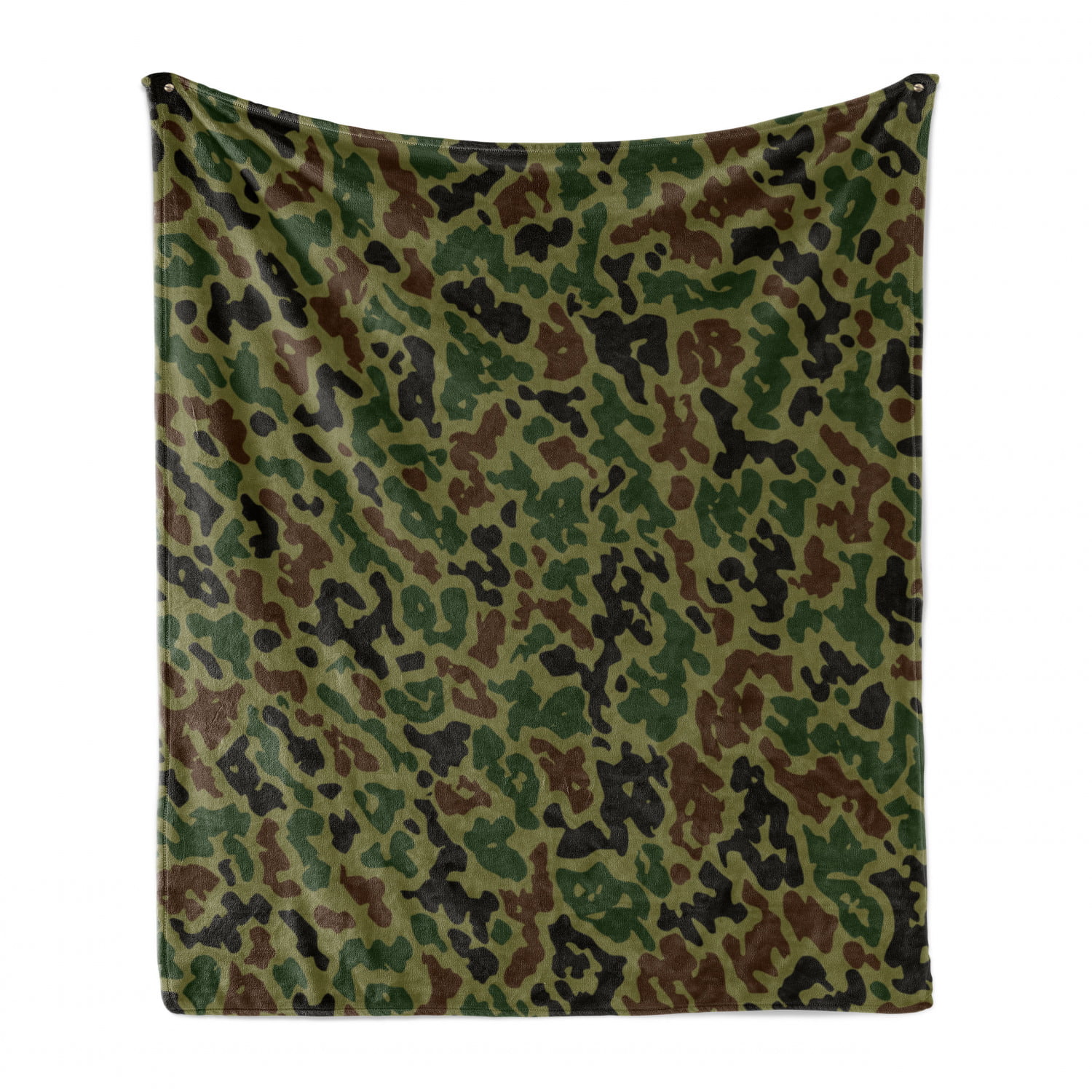 Your Choice of 3 Camo Colors! Camoflauge Throw Blanket Luxury Sherpa 50" x 70" 