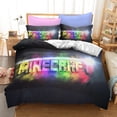 thumbnail image 1 of Minecraft series bedding three-piece set eabywish home textile setHEFEI, 1 of 4
