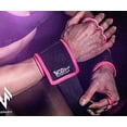 thumbnail image 3 of JerkFit WODies Full Palm Protection to Reduce Hand Tearing While Adding Crucial Wrist Support for Weightlifting, Workouts WODs, Cross Training, Fitness and Calisthenics. (Pair) É (Black, Small), 3 of 4