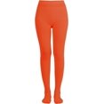 thumbnail image 2 of ORUYROP Collants pour Femmes en Microfibre Opaque Unie avec Pieds, 2 of 7