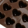 thumbnail image 3 of Moldes de corazón de chocolate de silicona, molde de corazón de silicona, 3 of 4