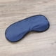 thumbnail image 5 of 1PCS Unisex Seda de imitación Descanso para dormir Máscara de ojos Acolchada Cubierta de sombra Ayuda para relajarse Ayuda para los ojos con los ojos vendados Ayuda para viajes (Azul marino), 5 of 7