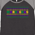 thumbnail image 4 of Inktastic Mardi Gras Mirror Words Women's Plus Size T-Shirt, 4 of 5