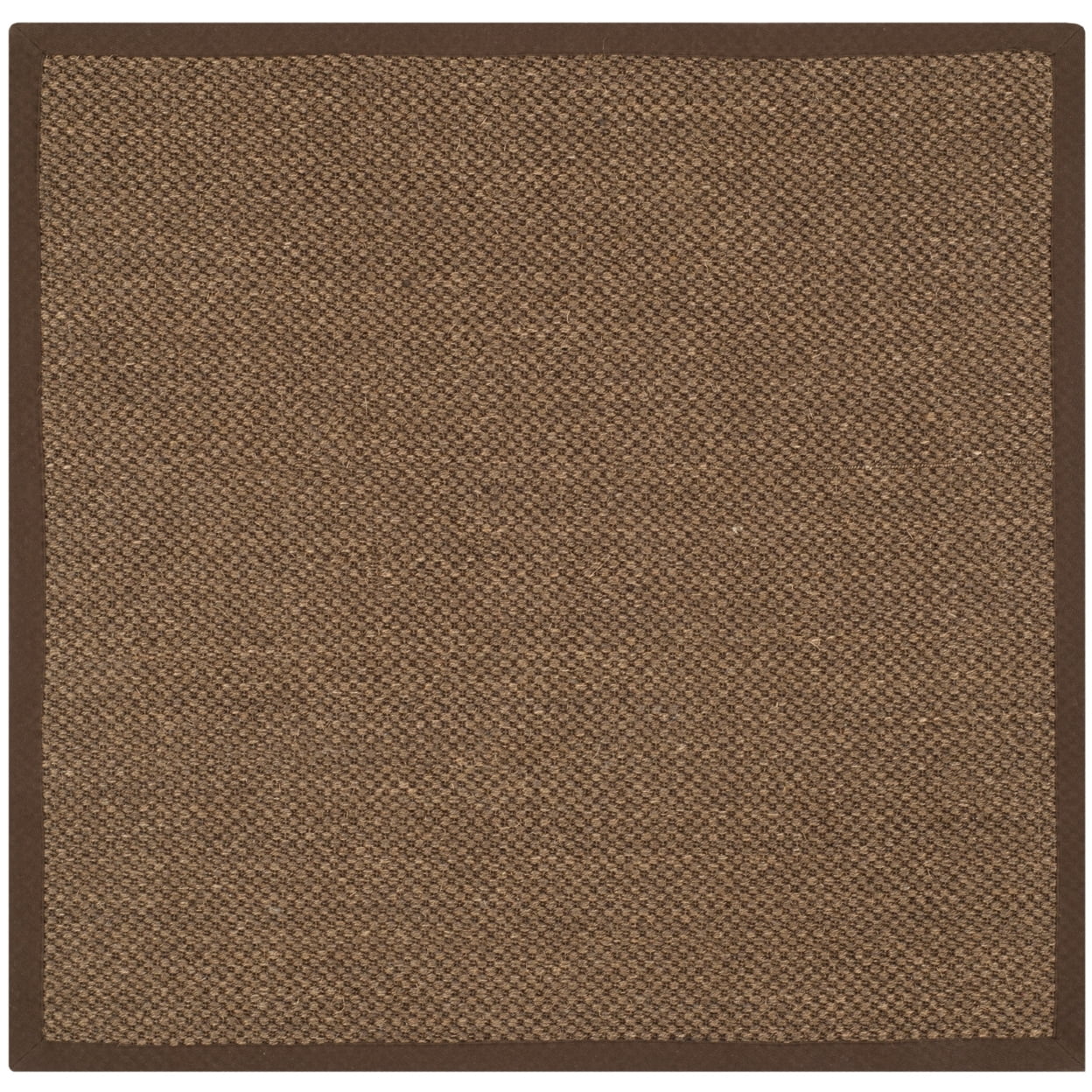 SAFAVIEH Natural Fiber Juniper Border Sisal Area Rug, Brown, 6' x 9'