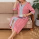 thumbnail image 5 of Batas de invierno para mujer, camisón cálido y camisón de invierno con cremallera y bolsillos, pijama holgado para mujer., 5 of 9
