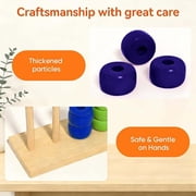 Color Matching Stacking Puzzle Game, Color Stack Challenge Game, Stack Challenge Ring Stack Puzzle for Family Game