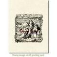 thumbnail image 3 of Deep Red Cling Stamp 3"x3"-angels Sing, 3 of 4