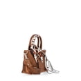 thumbnail image 3 of Madden NYC Women's Small Top Handle Satchel, Brown, 3 of 6