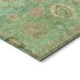 thumbnail image 3 of Addison Rugs Chantille Indoor/Outdoor Transitional Damask Lime Machine Washable Rectangle Rug, 5' x 7'6", 3 of 7