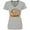 AC-Heather Grey, variant on Inktastic I Love Fall Most of All Colorful Autumn Leaves Women's V-Neck T-Shirt