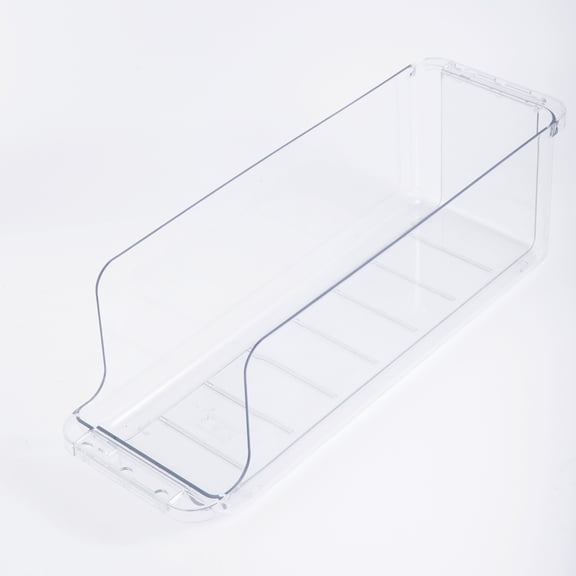 Mainstays Clear Expandable Drink Fridge Organizer, Made for Kitchen Organization and Drink Storage, Soda and Can Fridge Storage