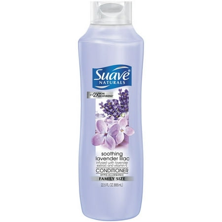 Suave Naturals 22.5 Fl. Oz. Soothing Lavender Lilac Conditioner