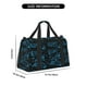 thumbnail image 3 of Fotbe Spacecraft Bolsa de Viaje con Estampado, Bolsa de Fin de Semana para Mujer con Compartimento para Zapatos, Bolsa de Gimnasio con Bolsillo Húmedo, 3 of 7