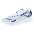 thumbnail image 5 of Puma All Pro Nitro Team Mens Shoes Size 7.5, Color: White/Navy/Lime Squeeze, 5 of 5