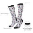 thumbnail image 4 of Honeii I Love USA Print Long Socks,Novelty Design Socks Gift for Men and Women,Crew Socks,Calf Socks, 4 of 6
