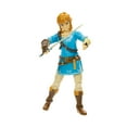 thumbnail image 2 of The Legend of Zelda Breath of the Wild Link 4 inch Action Figure with Soldiers Broad Sword, 2 of 10