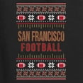 thumbnail image 6 of Wild Bobby City of San Francisco SF American Football Fantasy Fan Sports Men Long Sleeve Shirt, Black, X-Large, 6 of 6