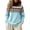 Dark Blue, variant on Fair Isle Sweater Women Vintage Crewneck Long Sleeve Pullover Tops Fall Winter Soft Casual Holiday Streewear