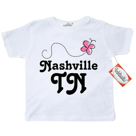 Inktastic Nashville Toddler T-Shirt Tennessee Cute Hometown Home State Pride