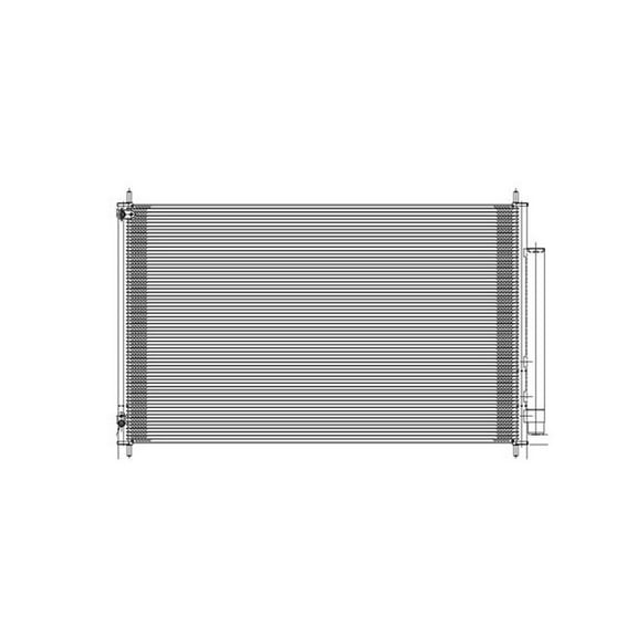 A/C Condenser Fits select: 2009-2015 HONDA PILOT