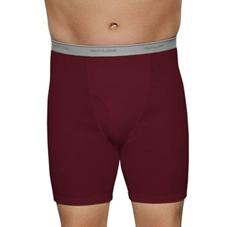 Big Men's Collection Assorted Color Boxer Briefs, (Best Big And Tall Boxer Briefs)