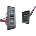 thumbnail image 2 of Furulu Universal 3 Remote Switch Kit Door Lock Power Window 12V Fits Front Two Doors, 2 of 5