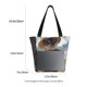 thumbnail image 3 of Balery Cat In Sun Hat Bolsa de Hombro con Diseño, Bolsa Grande y Duradera, Bolsa Versátil para Compras, 3 of 6