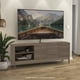 thumbnail image 1 of Mesa para Televisión Mobi Muebles Modelo Zircón Color Castaño, 1 of 3