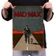 thumbnail image 4 of Placa Metal Vintage Mad Max Pintura Hierro Rectangular Arte Pared Del 30x40cm, 4 of 9