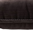 thumbnail image 5 of Greendale Home Fashions Indoor Reversible Corduroy Chair Pad (2-Pack), Charcoal, 5 of 6