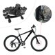 thumbnail image 3 of Freno de disco REDLAND Aleación de aluminio de la bici del freno ciclo al aire libre de la montaña MTB frente de la bicicleta de disco de pinza de freno mecánico REDLAND Freno de disco, 3 of 5