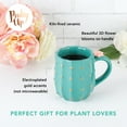 thumbnail image 2 of Pinky Up Cactus Ceramic Mug for Coffee, Tea, Milk at Home or Office, 12 oz, 2 of 5