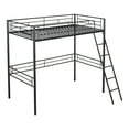 thumbnail image 4 of Furniture of America Amelia Kids Black Twin Loft Bed, 4 of 7