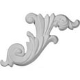 thumbnail image 1 of 15.75 In. W X 7.12 In. Architectural accent - H Loera Scroll Onlay, Right, 1 of 1