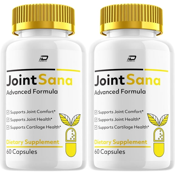 Joint Sana Capsule - JointSana Advanced Formula for Joint Support Supplement, 2 Pack, 120 Capsules