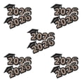 thumbnail image 1 of Greenadscape 10Ud Parche De Graduación 2026 Bordado En Negro Y Dorado Para Personalizar Prendas, 1 of 6