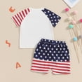 thumbnail image 4 of Okbabeha Toddler Baby Girl Summer Clothes Outfits 3 6 9 12 18 24Months 2t 3t Daddys Girl Short Sleeve Top Shirt+Short Pants Set, 4 of 8