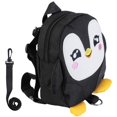 thumbnail image 1 of Mochila para niños, bonita mochila para bebé con dibujos animados de animales, pingüino bonito para niños de 1 a 6 años, niños pequeños, niñas JFHHH pequeña, 1 of 1