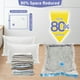 thumbnail image 2 of Bolsas de almacenamiento al vacío Dipoo, paquete de 10 unidades, grandes, con bomba manual, 2 of 7